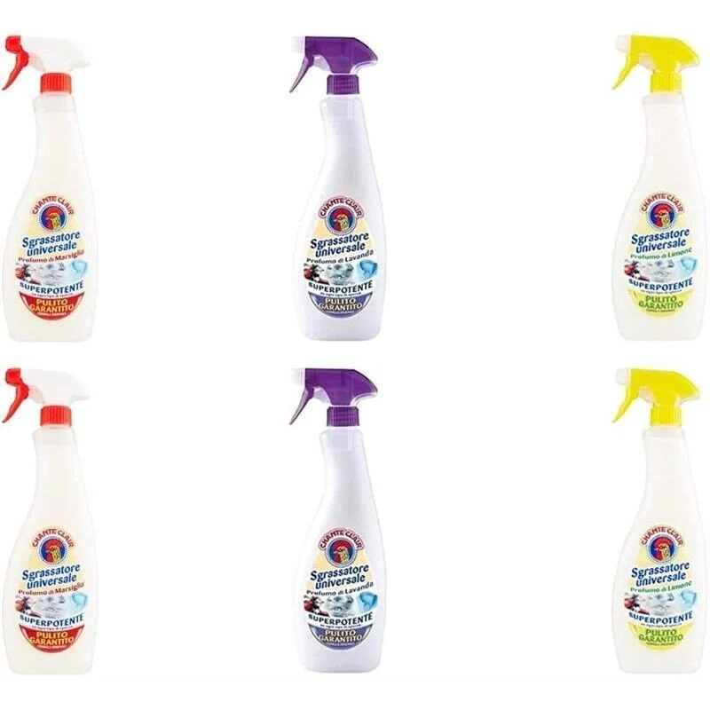 CHANTECLAIR SET 6 PZ SGRASSATORE 700 ML PULITO GARANTITO FRAGRANZE MISTE - Image 5