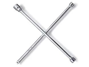 CHIAVI A CROCE PER RUOTE CROMATE ART.985  per dadi mm.242732 e quadro 3/4    BETA