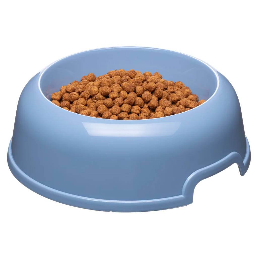 Set 6 ciotole per cani in plastica riciclata 0,5 litri Ø 18,5 cm con bordo antiscivolo e maniglie laterali colori assortiti Ferplast - Image 4