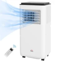 Climatizzatore Portatile 10000 BTU/h, Ventilatore, Deumidificatore per Stanze fino a 22 m², Telecomando, Timer, Bianco - Image 5