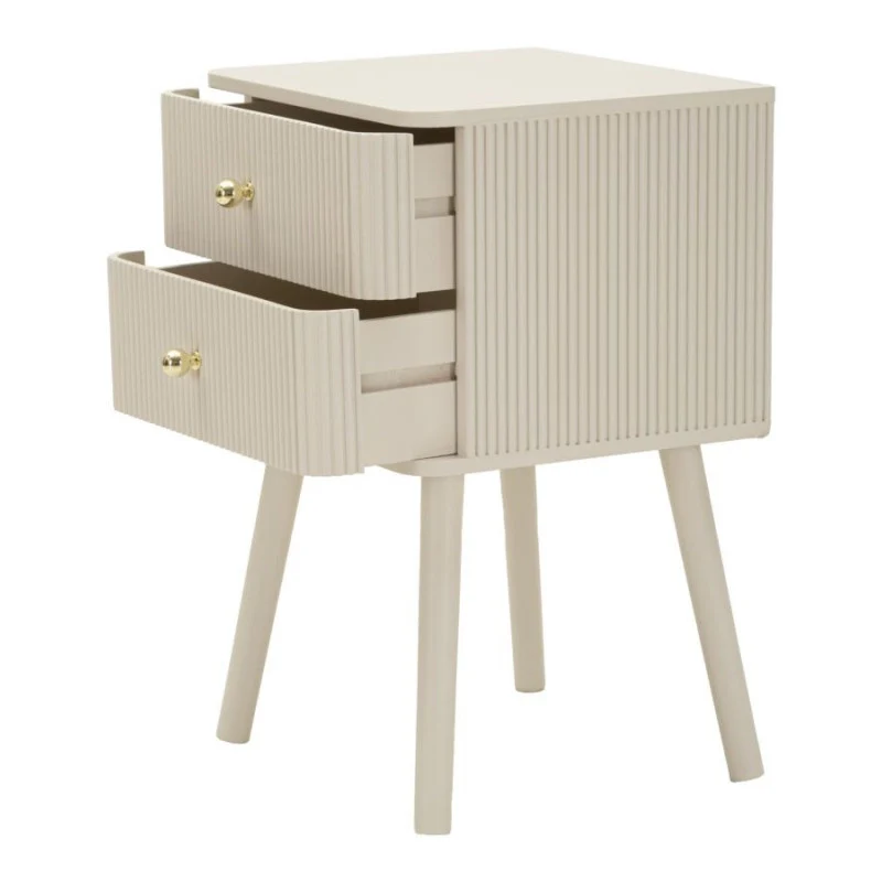 Comodino 2 Cassetti Shy cm 34x37,5x59 - Image 3