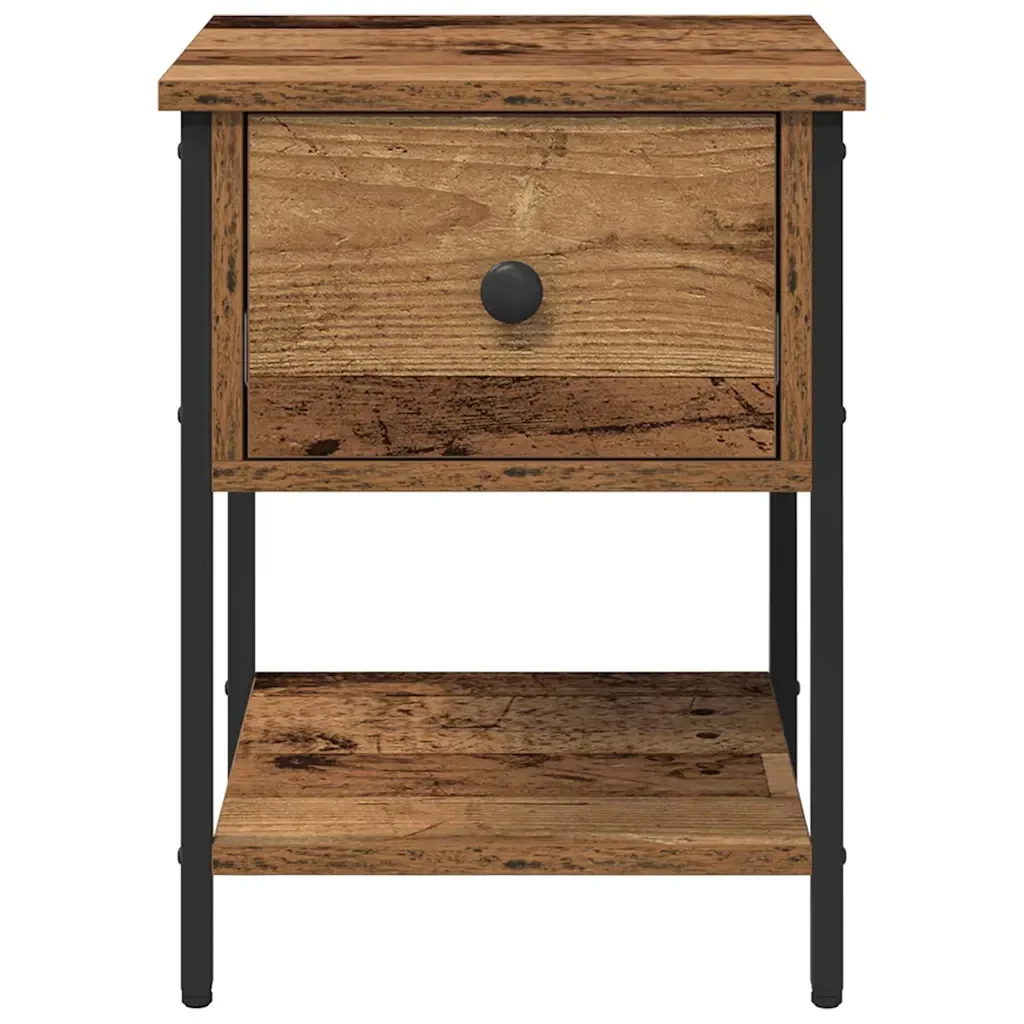 Comodino Legno vecchio 34 x 35,5 x 45 cm Legno multistrato - Image 6