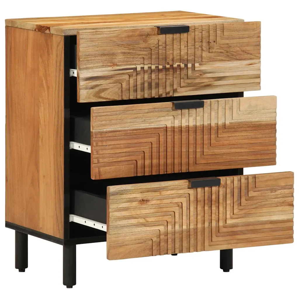 Armadietto per letto Marrone 50 x 33 x 62 cm 4017765 - Image 2