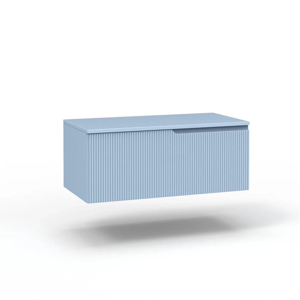 Composizione 4 pezzi VENERE rovere miele/azzurro tiffany - Image 3