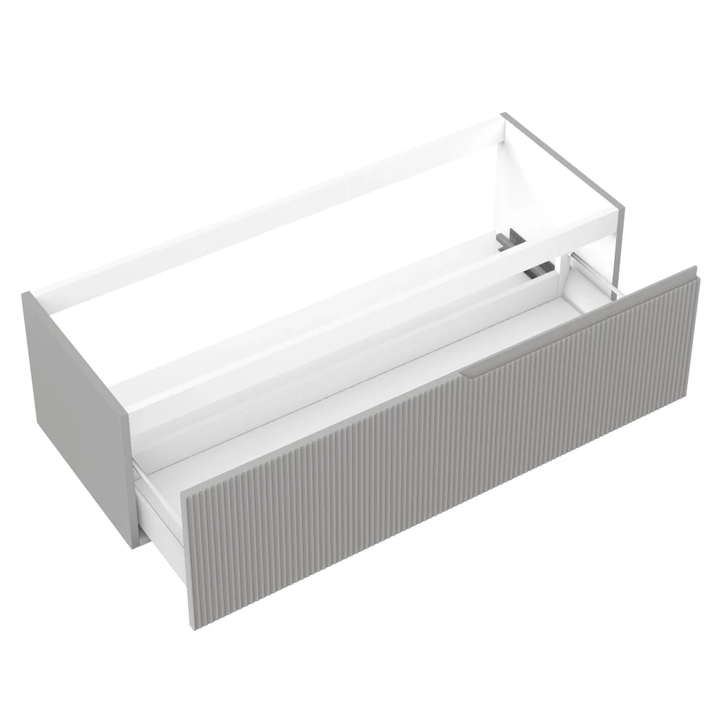 Composizione vasca DX 4 pezzi VENERE grigio opaco - Image 3