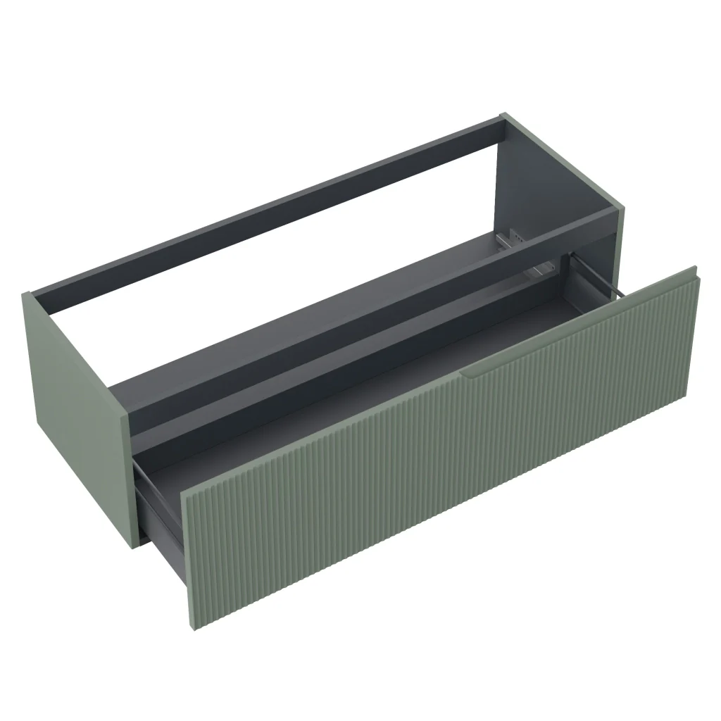 Composizione vasca DX 4 pezzi VENERE verde salvia - Image 3