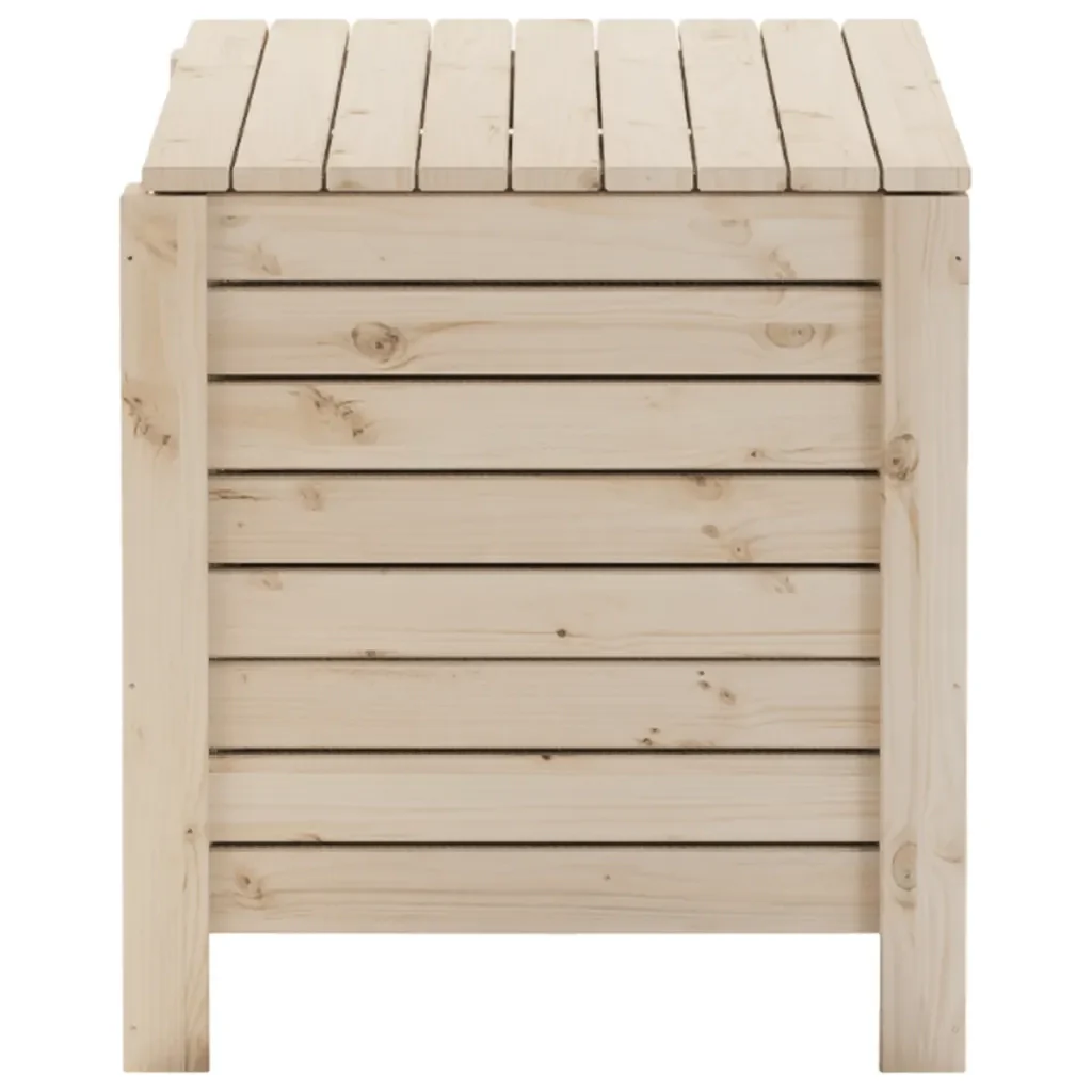 Contenitore con Coperchio RANA 80x49x54 cm Legno Massello Pino - Image 5