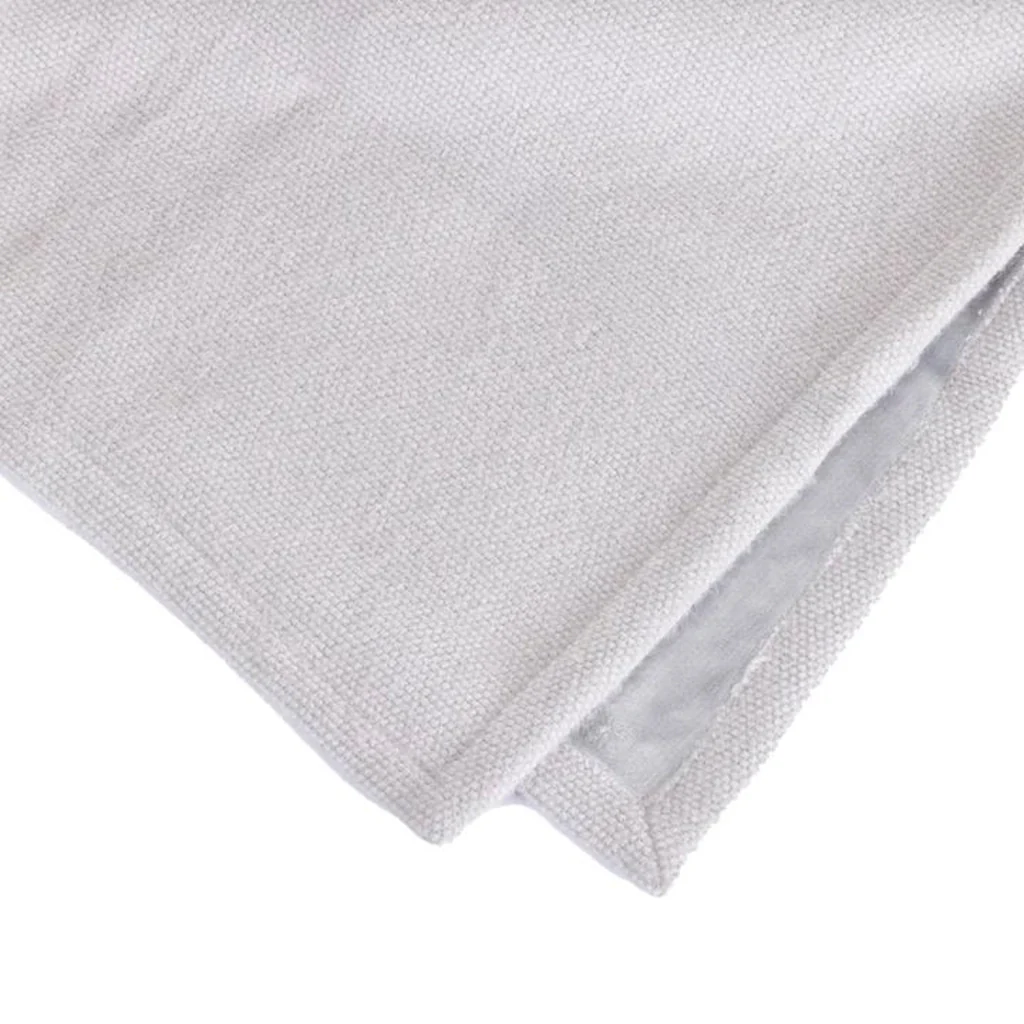 Coperta a quadri grigio chiaro 130x170cm PANORA - Image 6
