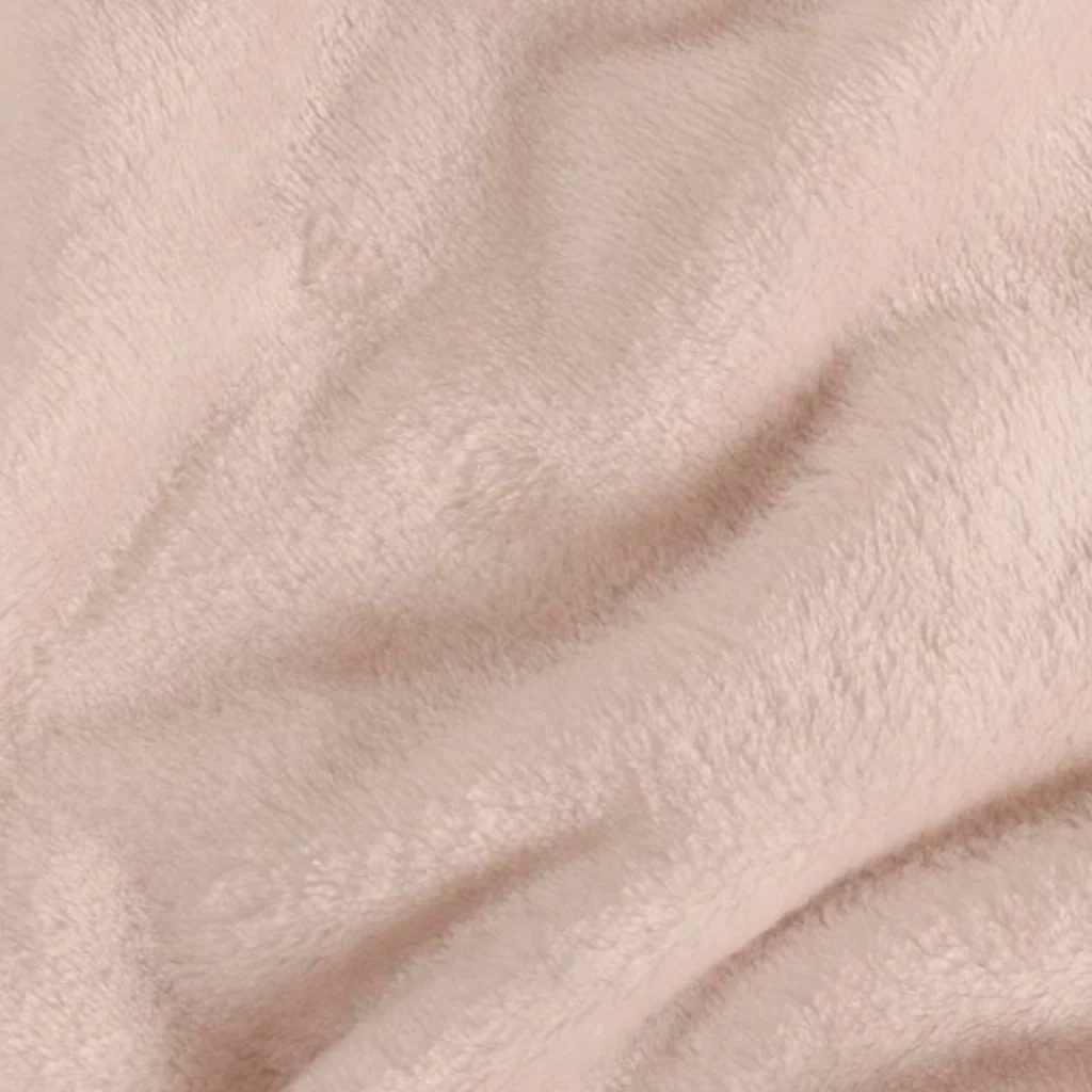 Coperta a quadri rosa pallido 130x170cm FLANBERG - Image 3