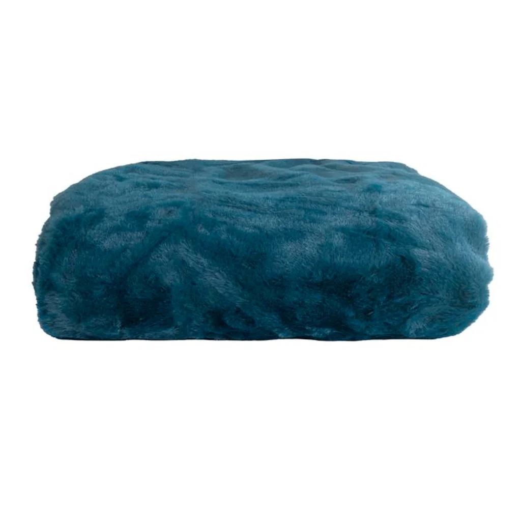 Coperta blu scuro-verde 130x170cm MINNOR - Image 4