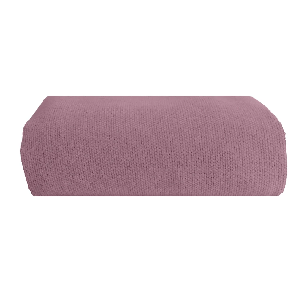 Coperta plaid rosa 130x170cm PANORA - Image 6