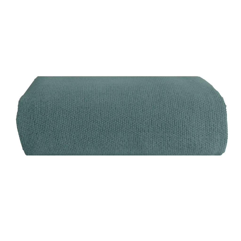 Coperta plaid verde 130x170cm PANORA - Image 5