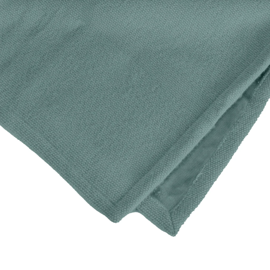 Coperta plaid verde 130x170cm PANORA - Image 6