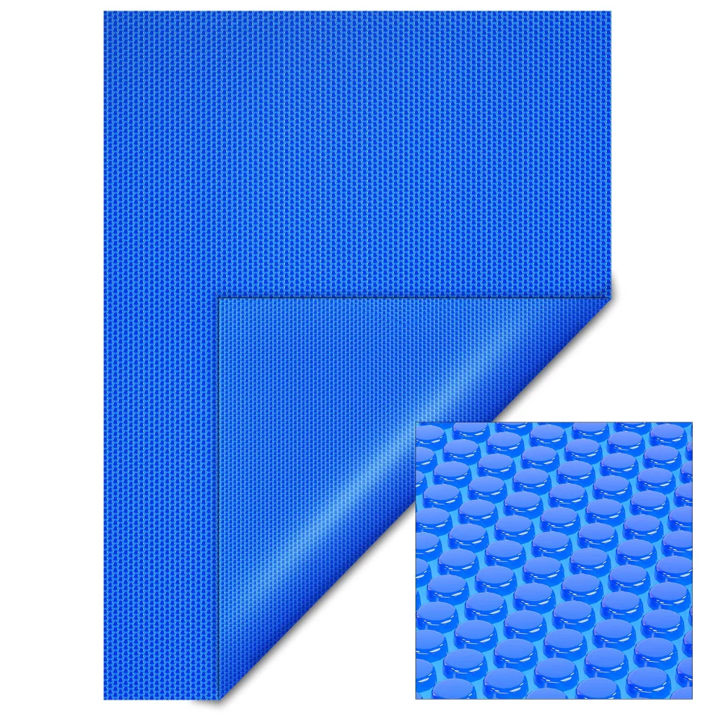 Copertura a bolle d'aria isotermica piscina rettangolare 4x6m blu 120µ - Image 9