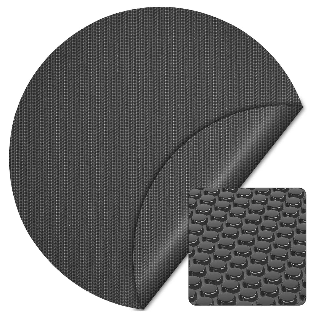 Copertura a bolle d'aria per piscina rotonda Ø 3,6m nero Protezione isotermica - Image 2