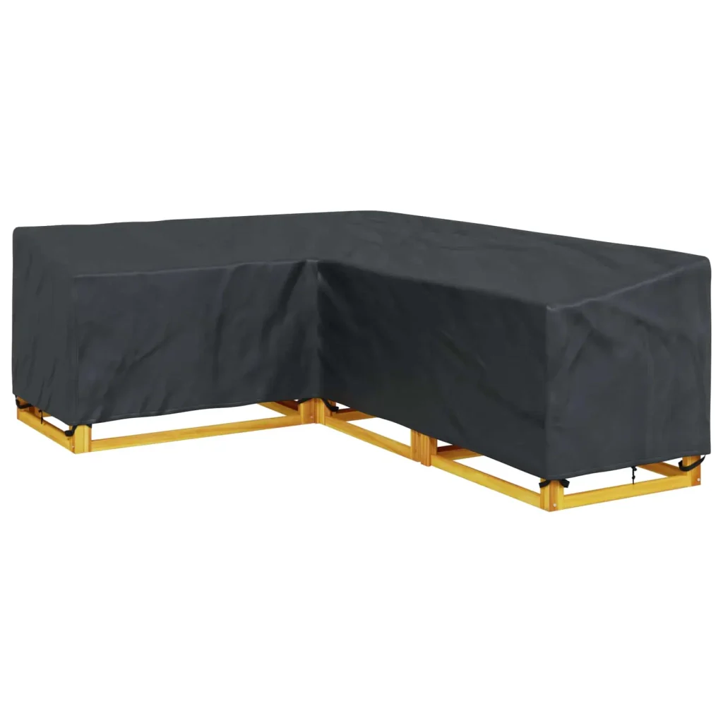 Copertura per mobili Nero 260 x 210 x 80 cm Tessuto Oxford 420D 4105685 - Image 3
