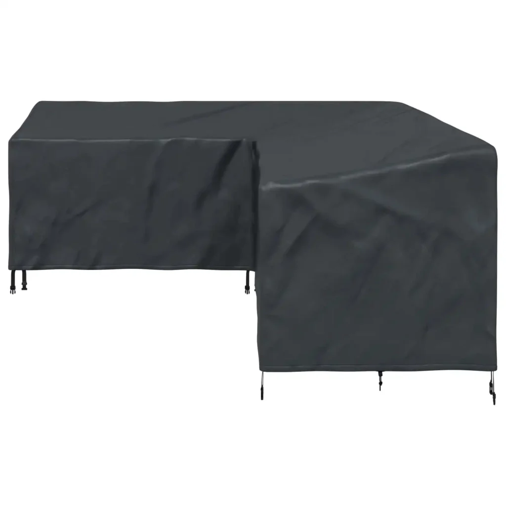 Copertura per mobili Nero 260 x 210 x 80 cm Tessuto Oxford 420D 4105685 - Image 5