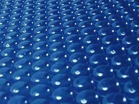 Copertura per piscina a bolle d'aria Seychelles - 180 µ - Blu