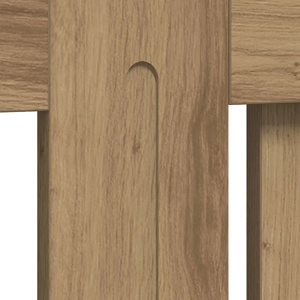 Copertura per radiatori Rovere artigianale 78 x 19 x 81,5 cm - Image 8