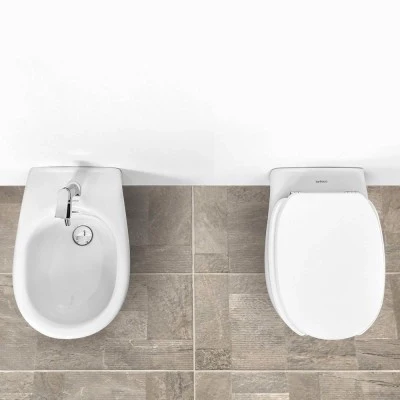 Coppia sanitari sospesi per disabili con apertura frontale e copriwc - Image 10