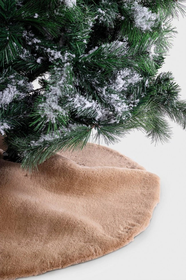 Copribase Albero Kathlyn Cammello, Diametro 90cm (4 Pezzi) - Image 2