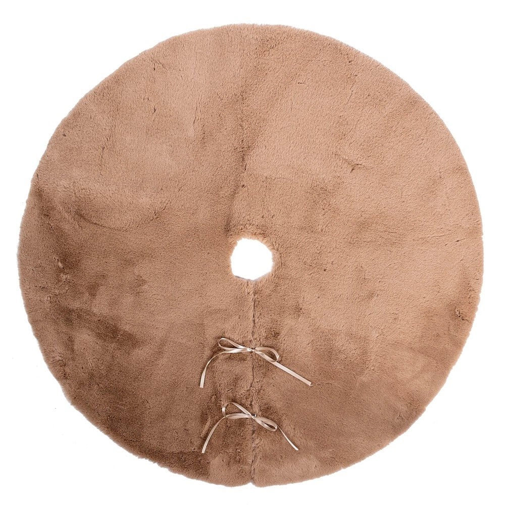 Copribase Albero Kathlyn Cammello, Diametro 90cm (4 Pezzi) - Image 3