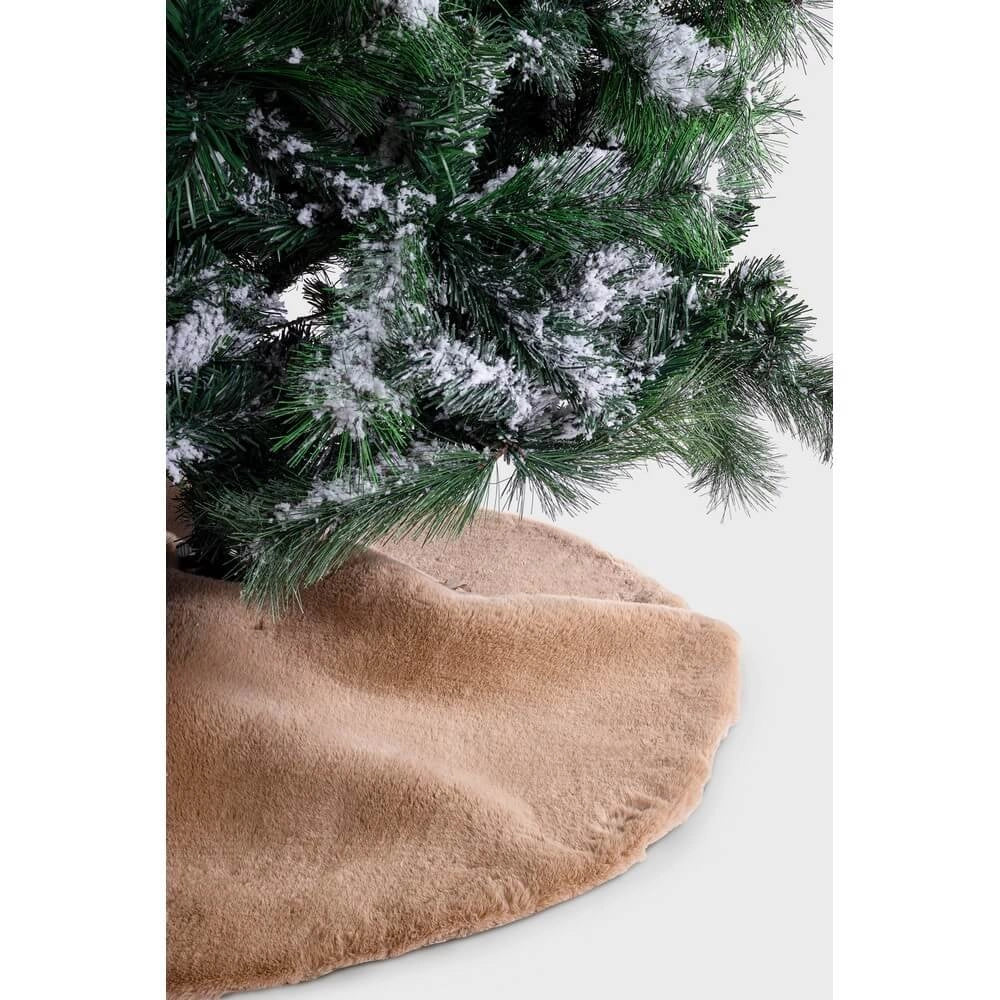 Copribase Albero Kathlyn Cammello, Diametro 90cm (4 Pezzi) - Image 4