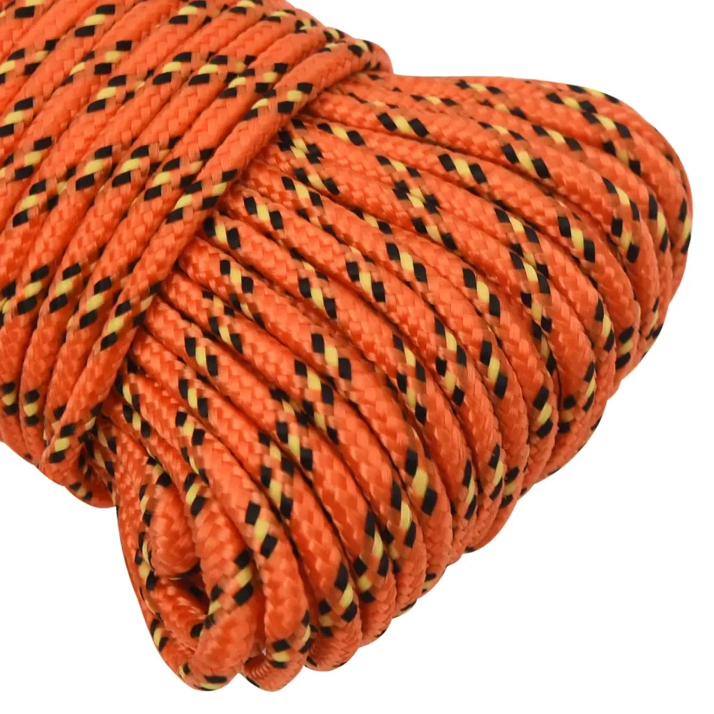 Corda Nautica Arancione 4 mm 100 m in Polipropilene cod mxl 53812 - Image 4