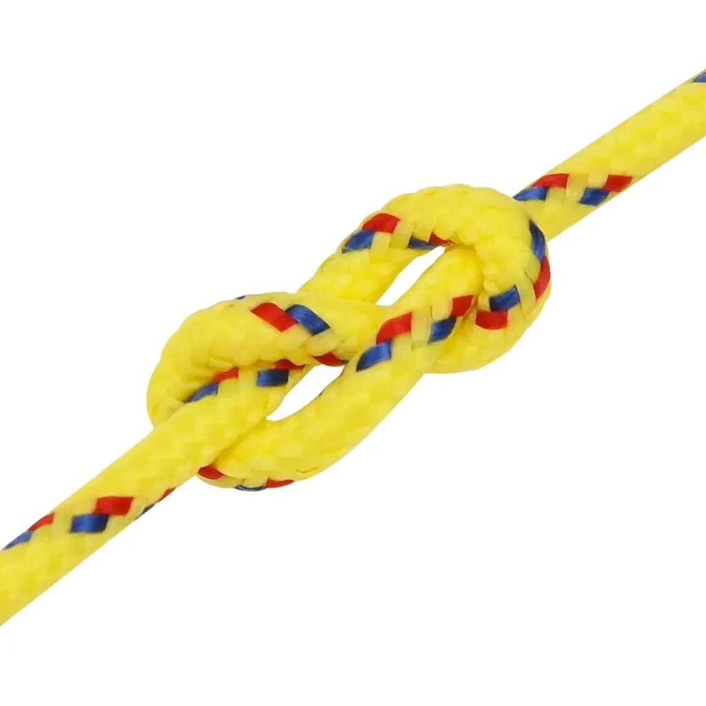 Corda Nautica Gialla 4 mm 100 m in Polipropilene - Image 5