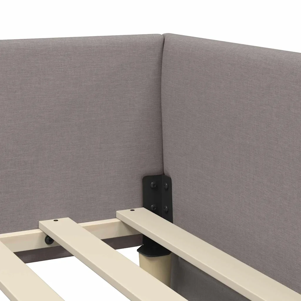 Cornice del letto ad angolo Talpa 100 cm x 200 cm Tessuto 42016056 - Image 8