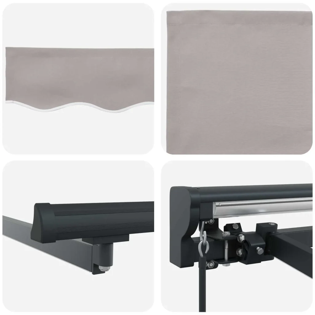 Cornice per Tenda Manuale con LED 2,5 x 2 m 3420739 - Image 9