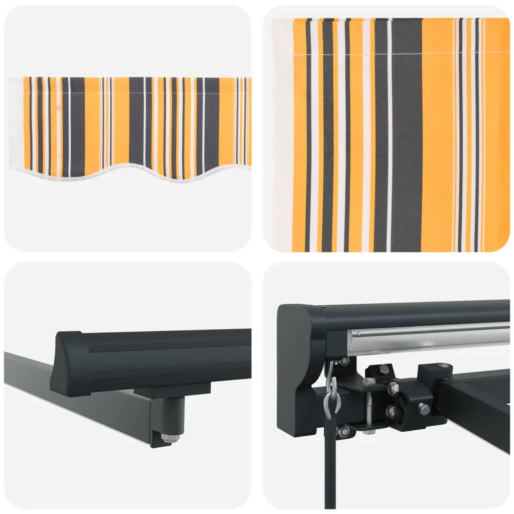 Cornice per Tenda Manuale con LED 5 x 3 m - Image 9