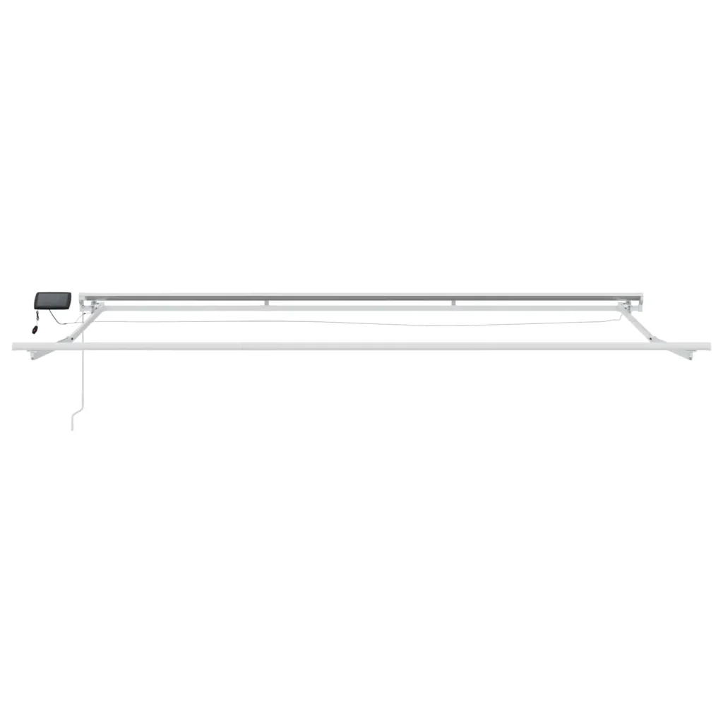 Cornice per Tenda Manuale con LED Rosso e Bianco 4,5 × 3 m - Image 7