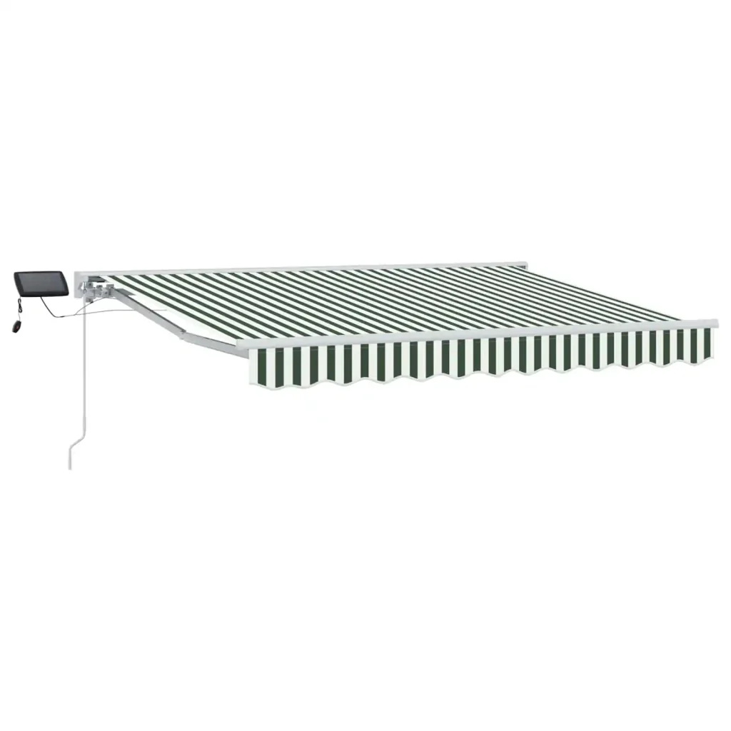 Cornice per Tenda Manuale con LED Verde e Bianco 3 x 2 m 3420533 - Image 2