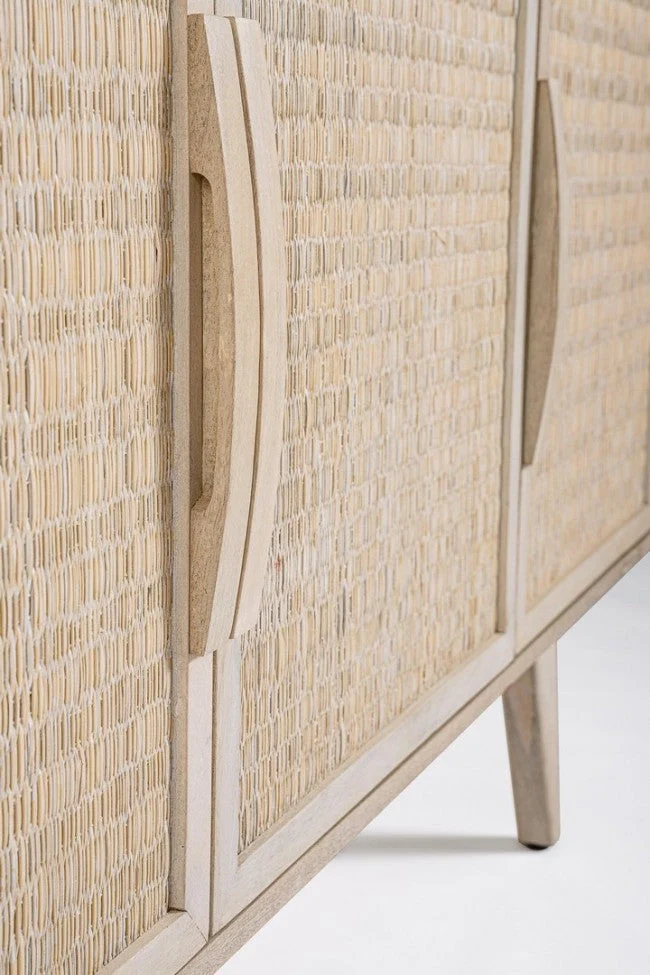 Credenza 3 Ante 155x40x80h cm Sahana - Image 5