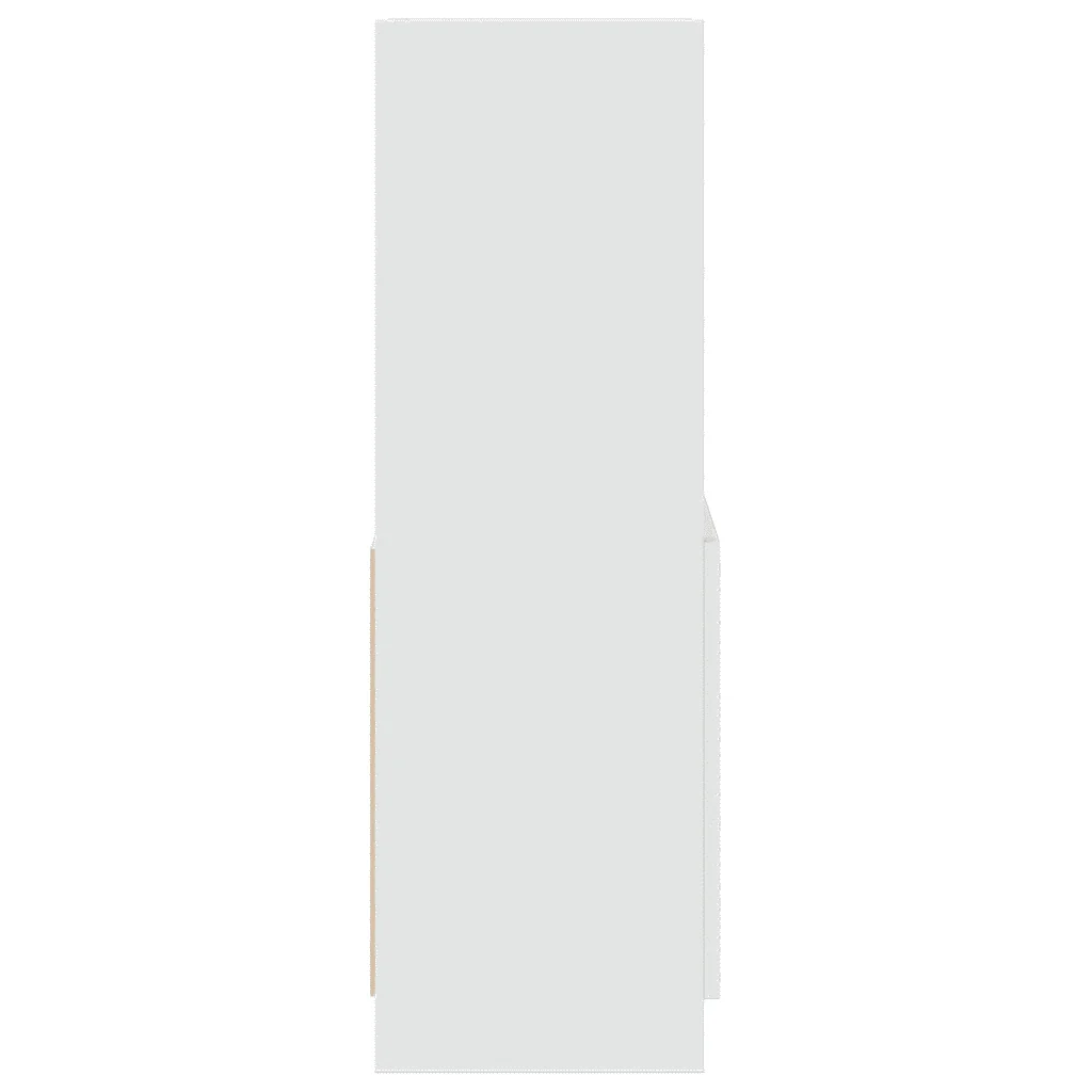 Credenza Bianca 63x33x100 cm in Truciolato 855097 - Image 6