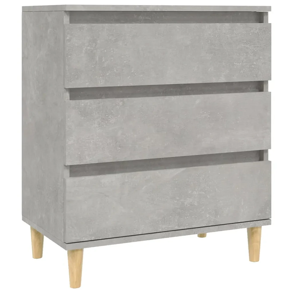 Credenza Grigio Cemento 60x35x70 cm in Legno Multistrato cod mxl 27280 - Image 2