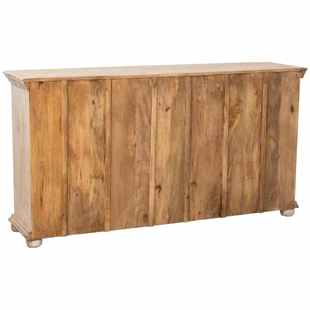 Credenza in legno beige 180x45x96 - Image 4
