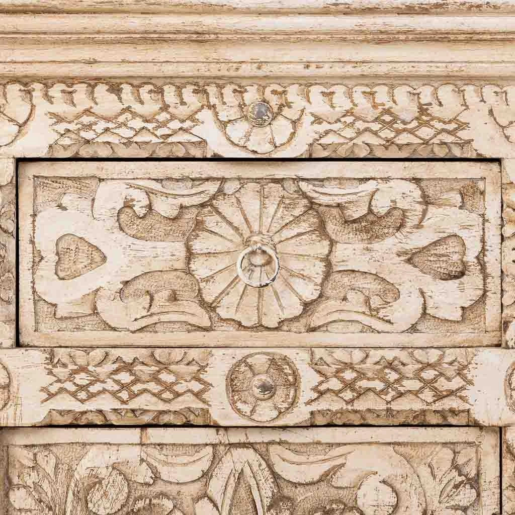 Credenza in legno beige 180x45x96 - Image 7