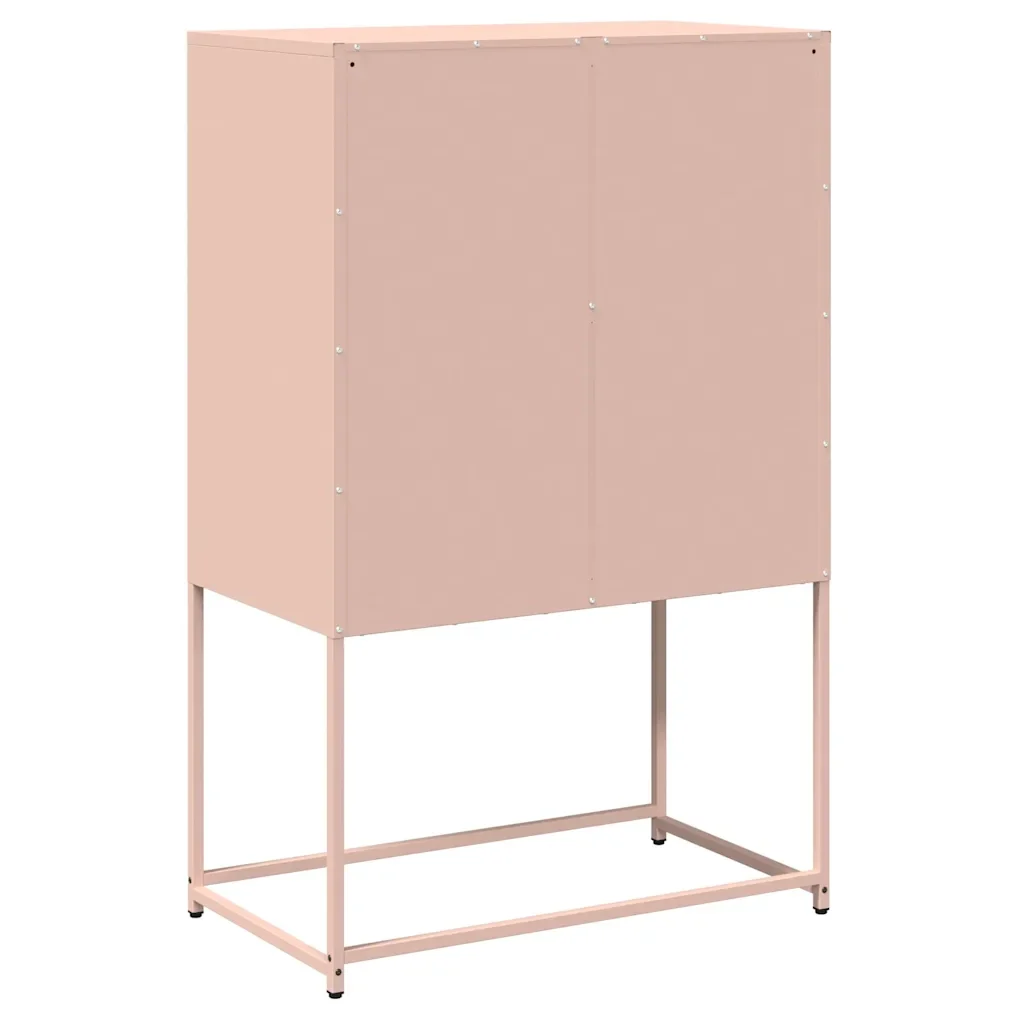 Credenza Rosa 68x39x107 cm in Acciaio 853345 - Image 8