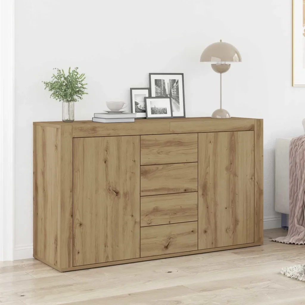 Credenza Rovere artigianale 120 x 36 x 69 cm Legno multistrato 3333864