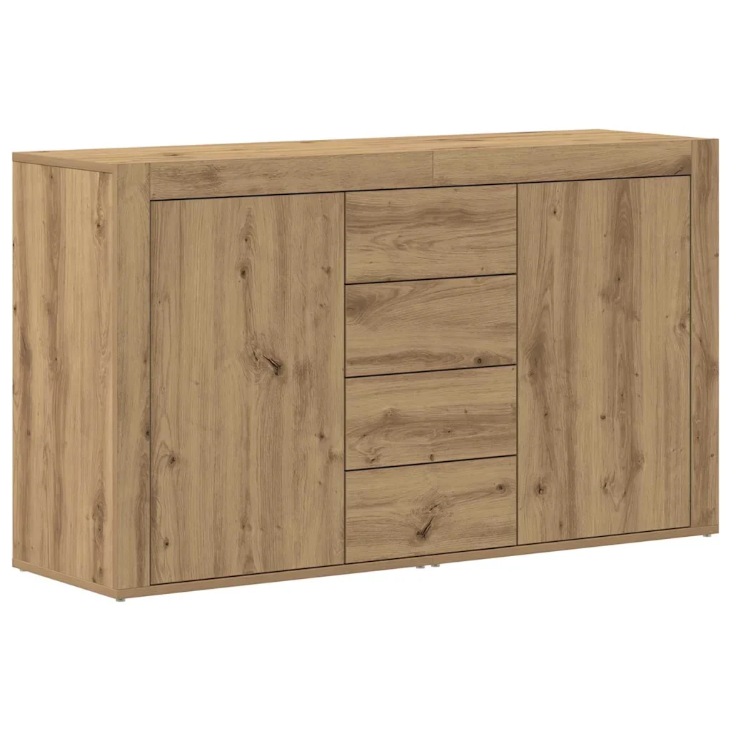 Credenza Rovere artigianale 120 x 36 x 69 cm Legno multistrato 3333864 - Image 2