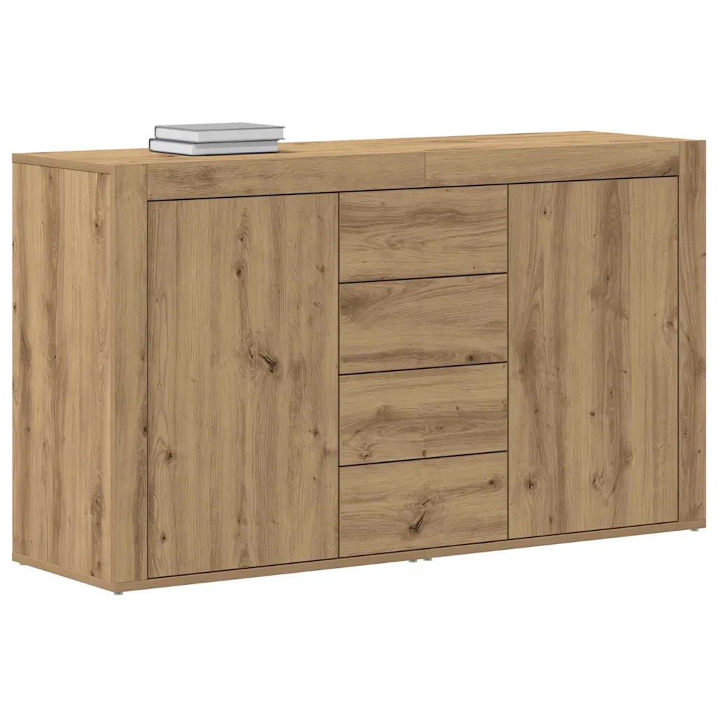 Credenza Rovere artigianale 120 x 36 x 69 cm Legno multistrato 3333864 - Image 3