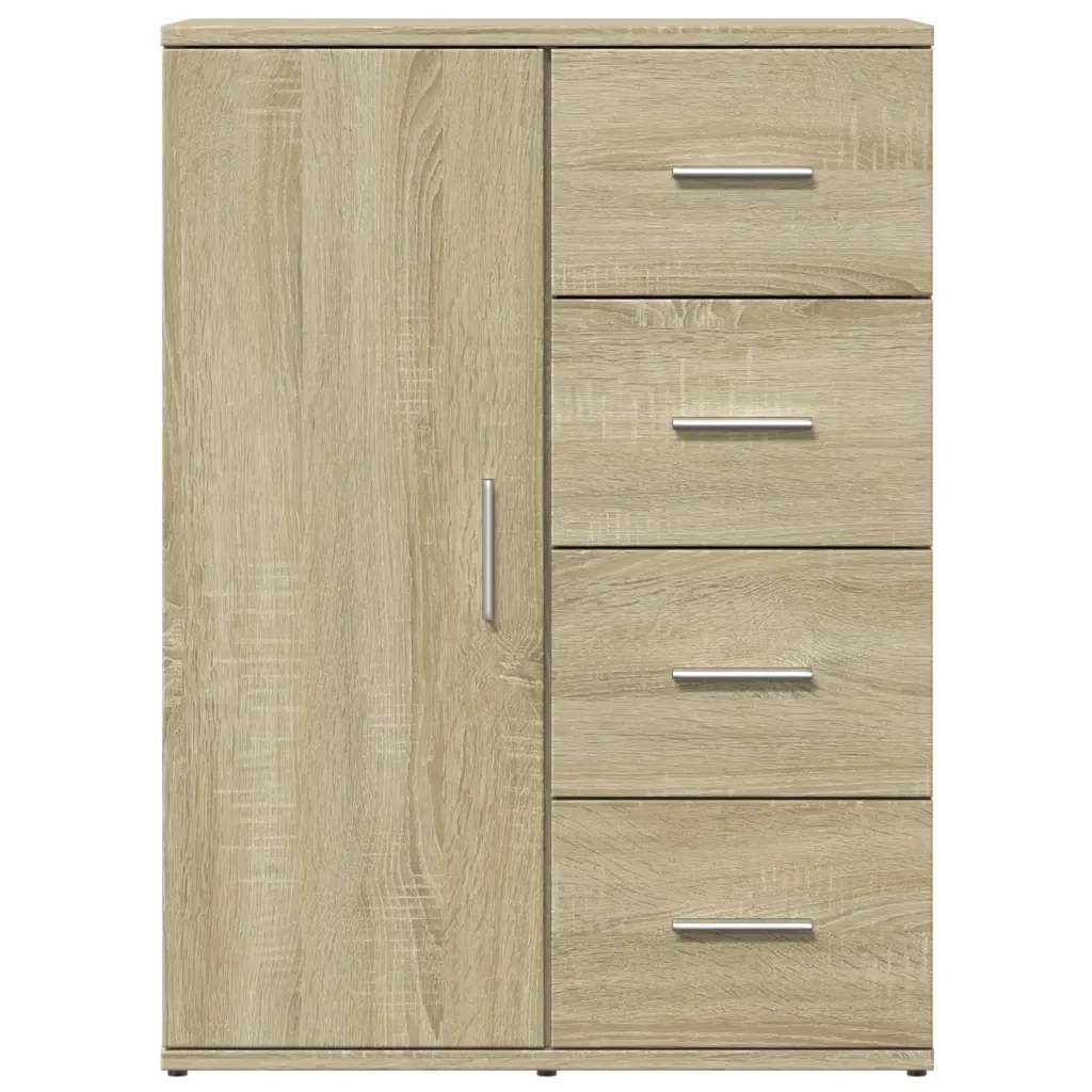 Credenza Rovere Sonoma 59x39x80 cm in Legno Multistrato 840536 - Image 5