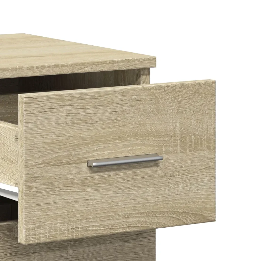 Credenza Rovere Sonoma 59x39x80 cm in Legno Multistrato 840536 - Image 9
