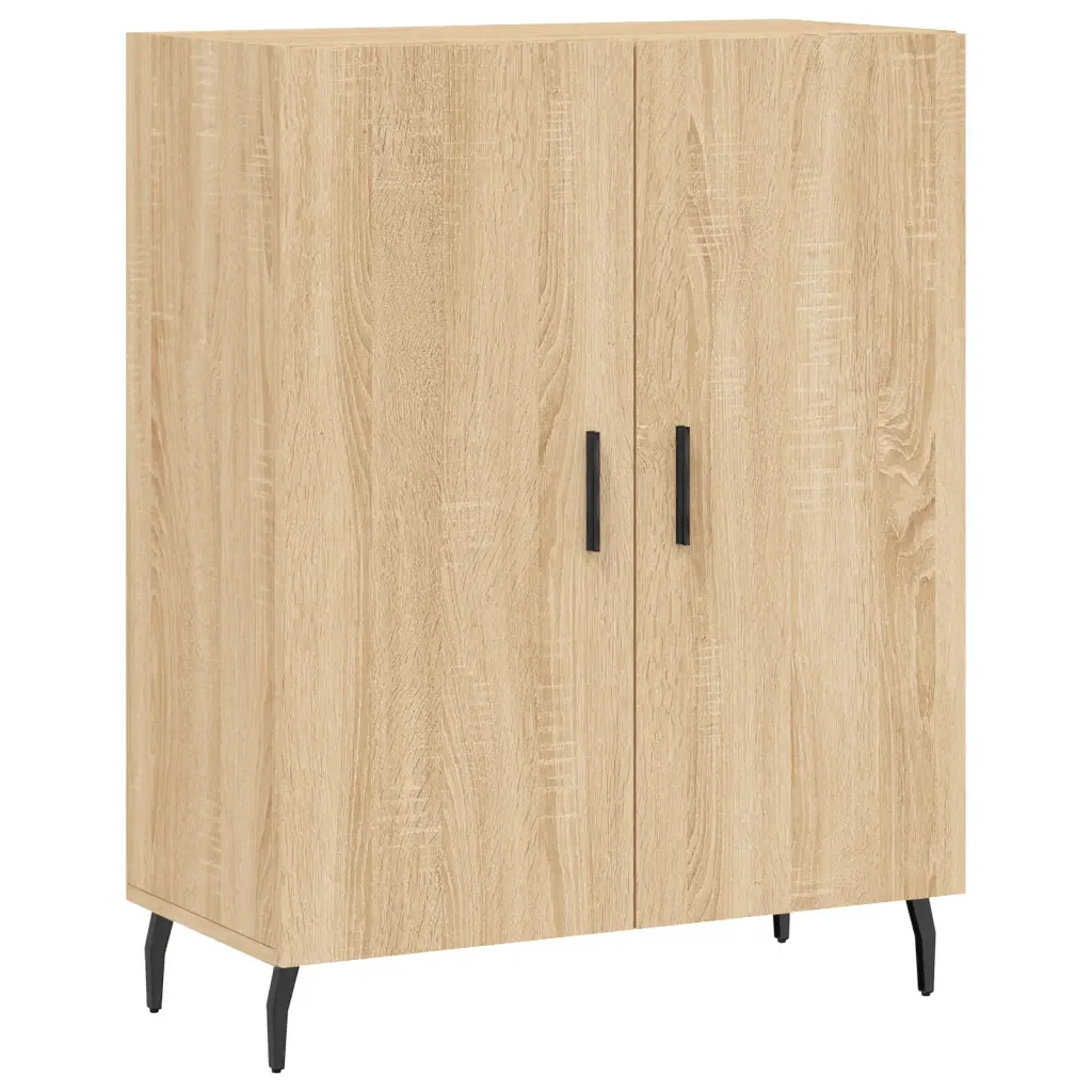 Credenza Rovere Sonoma 69,5x34x180 cm in Legno Multistrato 3199572 - Image 7
