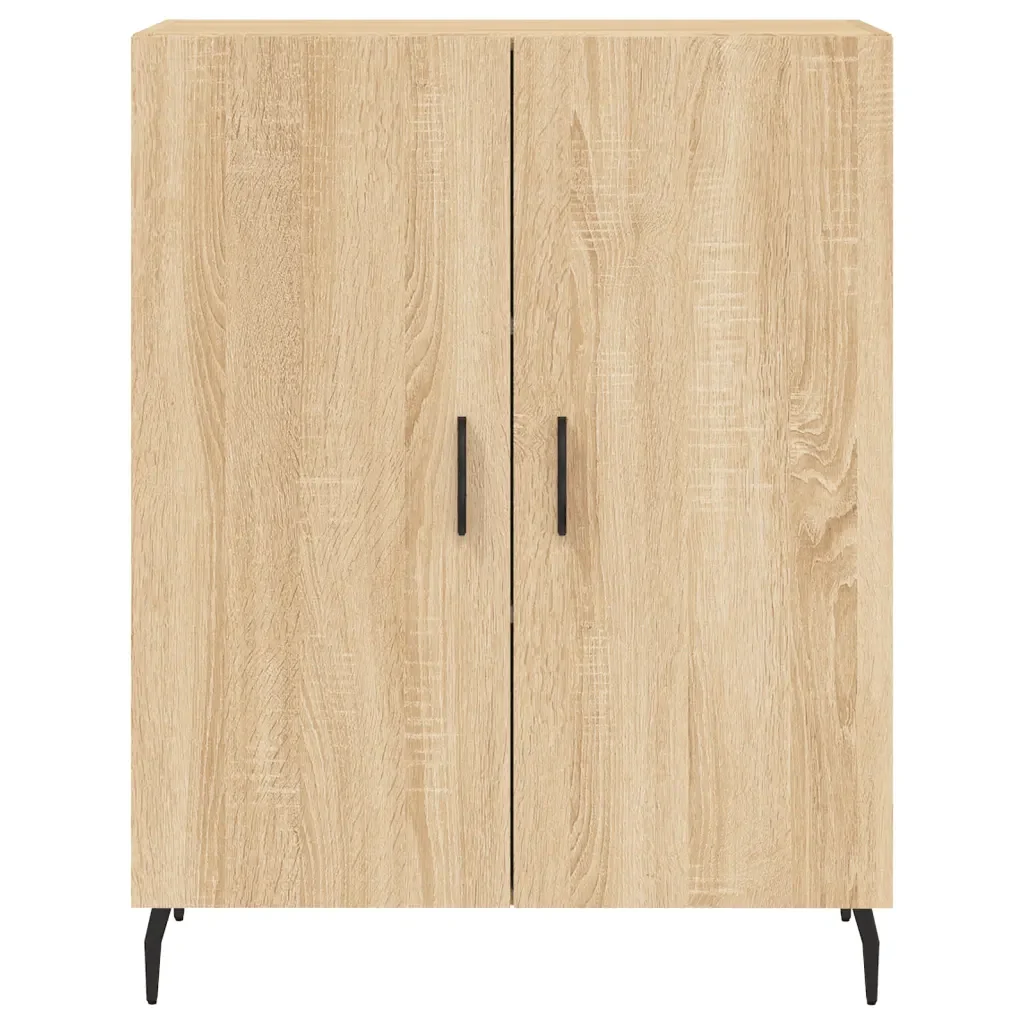 Credenza Rovere Sonoma 69,5x34x180 cm in Legno Multistrato 3199572 - Image 8