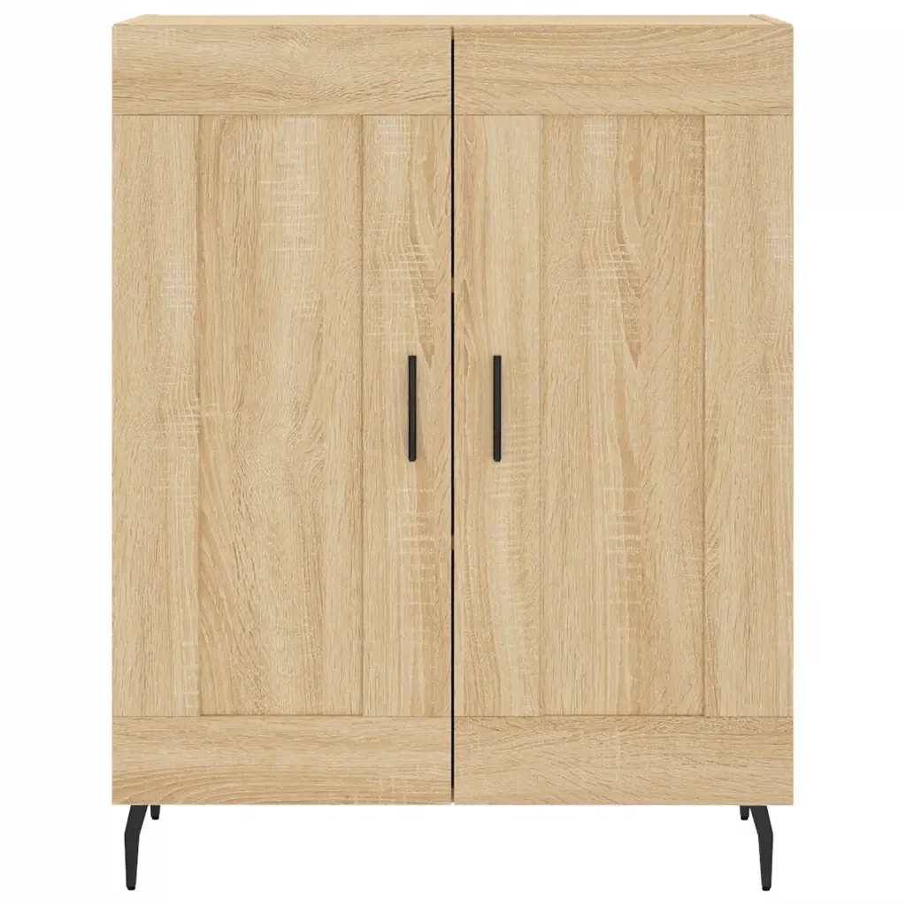Credenza Rovere Sonoma 69,5x34x180 cm in Legno Multistrato 3199700 - Image 8