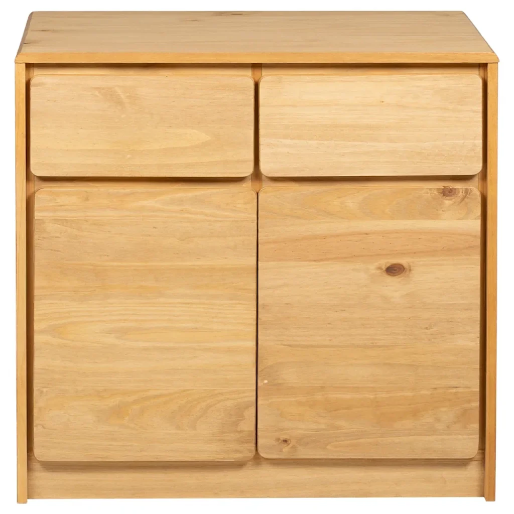 Credenza SAUDA 80x43x75,5 cm in Legno Massello di Pino - Image 4