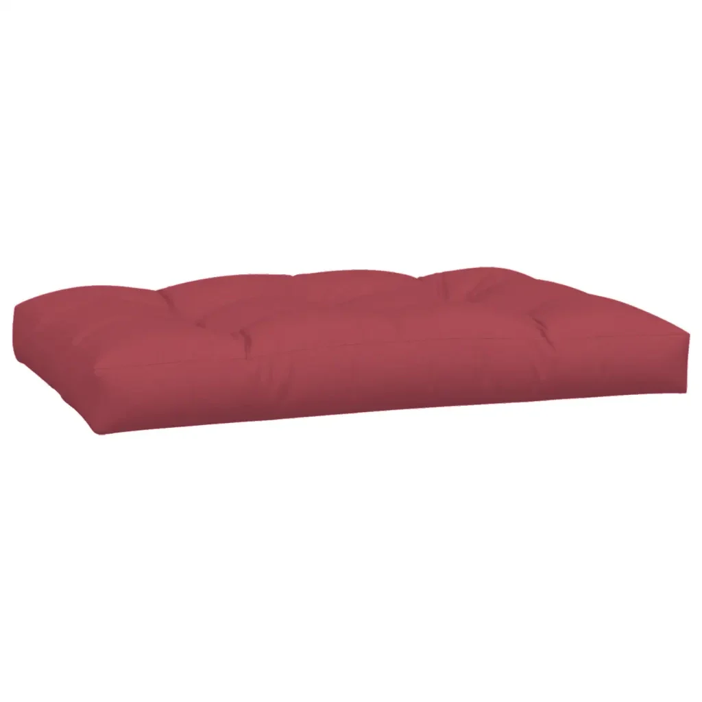 Cuscini per Pallet 7 pz Rosso Vino in Tessuto 3217151 - Image 6